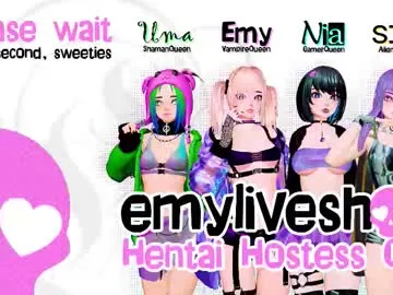 emyliveshow — Use my patterns! 111,222,333 Uma's 3D Hentai Live Show #anime #hentai #cosplay #skinny #teen