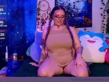 jadeplant — GOAL: shirt off [250 tokens remaining]  My fav tip vibes are 38, 69, 100, 333, 1000 #bigboobs #halloween #bigass #curvy #ahegao