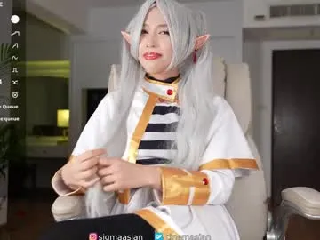 sigmasian — [8867 tokens to goal] -- Current Goal: double squirt at 9555 tokens -- COSPLAY WEEK DAY 3 #asian #skinny #smalltits #18 #squirt patterns:  333  888  111  27  25  77