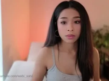 Chaturbate wabi_sabii is Freechat wabi_sabii — Make me cum Tip 5+ to vibe my lush | HORNY NUMBERS 111 * 222 * 333 * 444 * 1111 #asian #lovense
