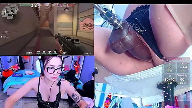 NicoleFerrel — Deep pleasure w Domi & Lush x3 min